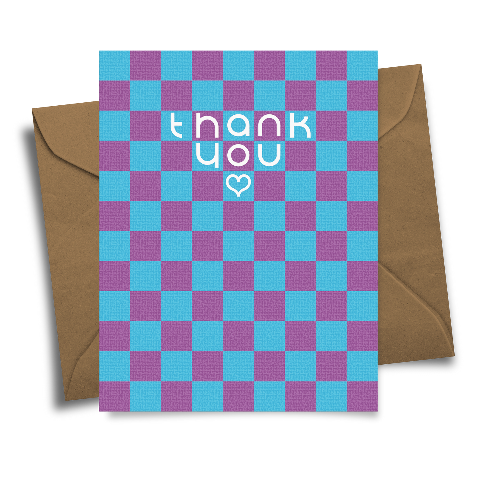 Checkered Thank You