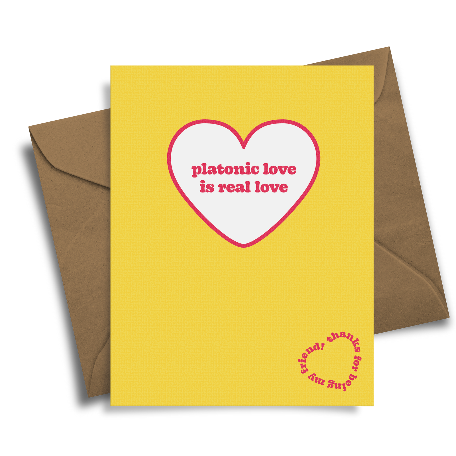 Platonic Love is Real Love